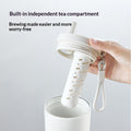 Portable ceramic travel coffee mug