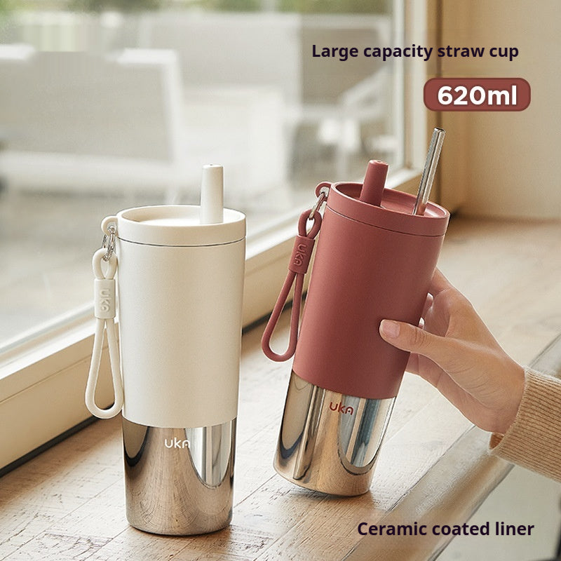 Portable Ceramic Travel Coffee Mug