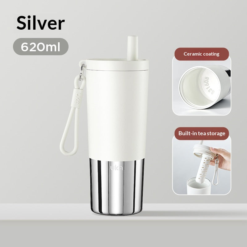 Portable Ceramic Travel Coffee Mug