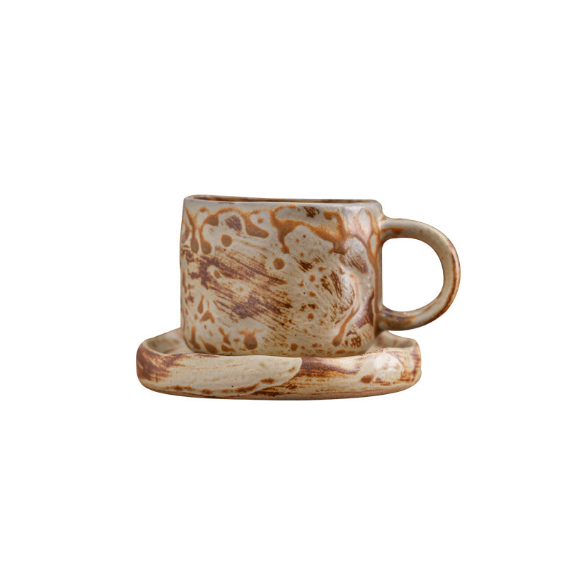 Nordic Ceramic Coffee Cup & Saucer Set