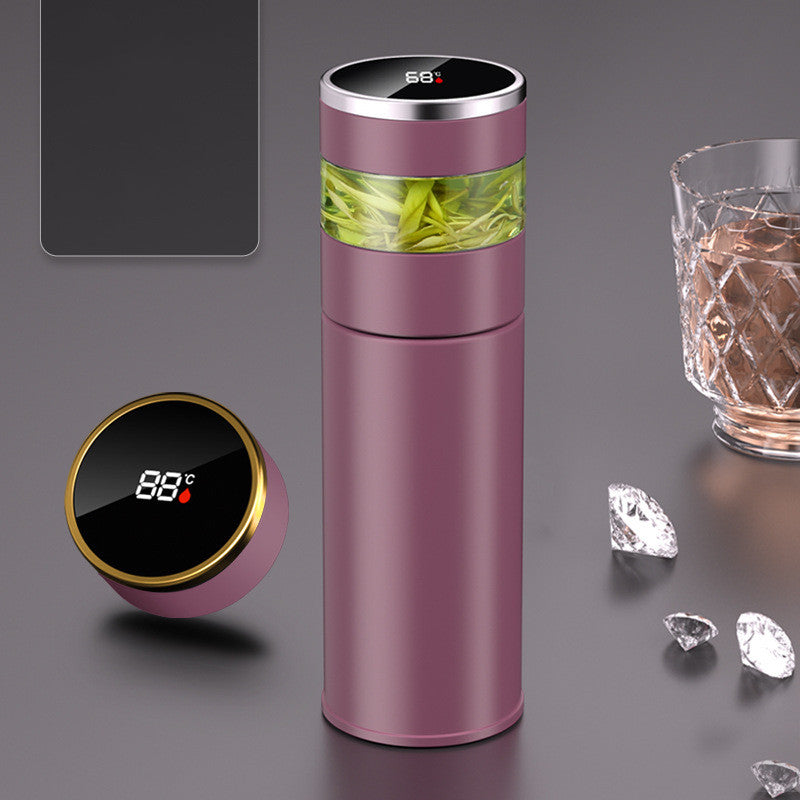 Smart Temperature-Display Insulated Tea Mug