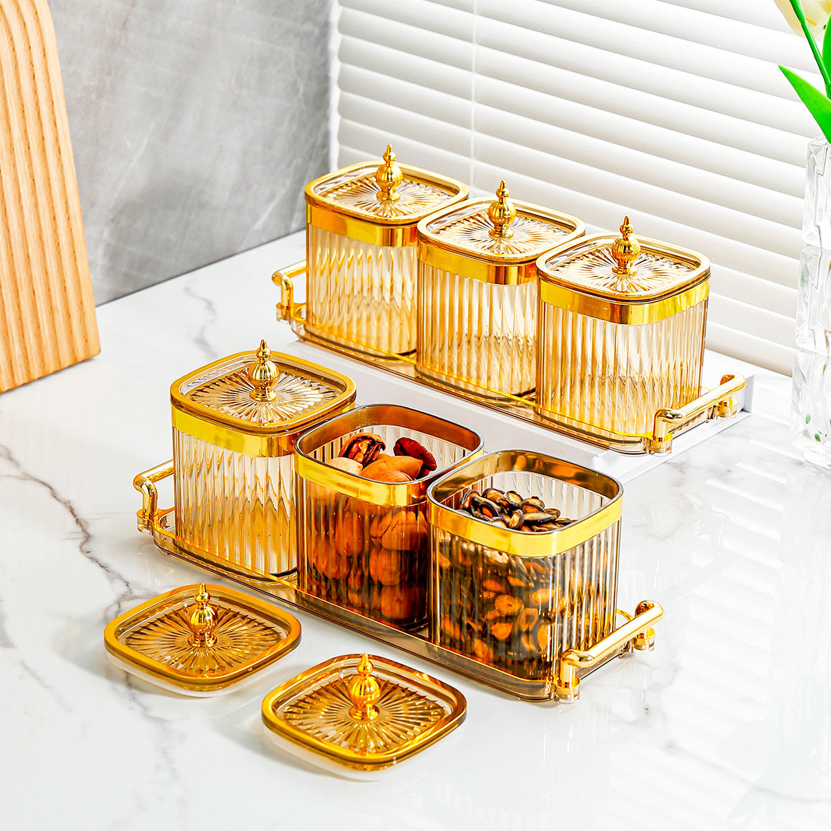 Instagram-Style Spice Jar Set — 8-Piece