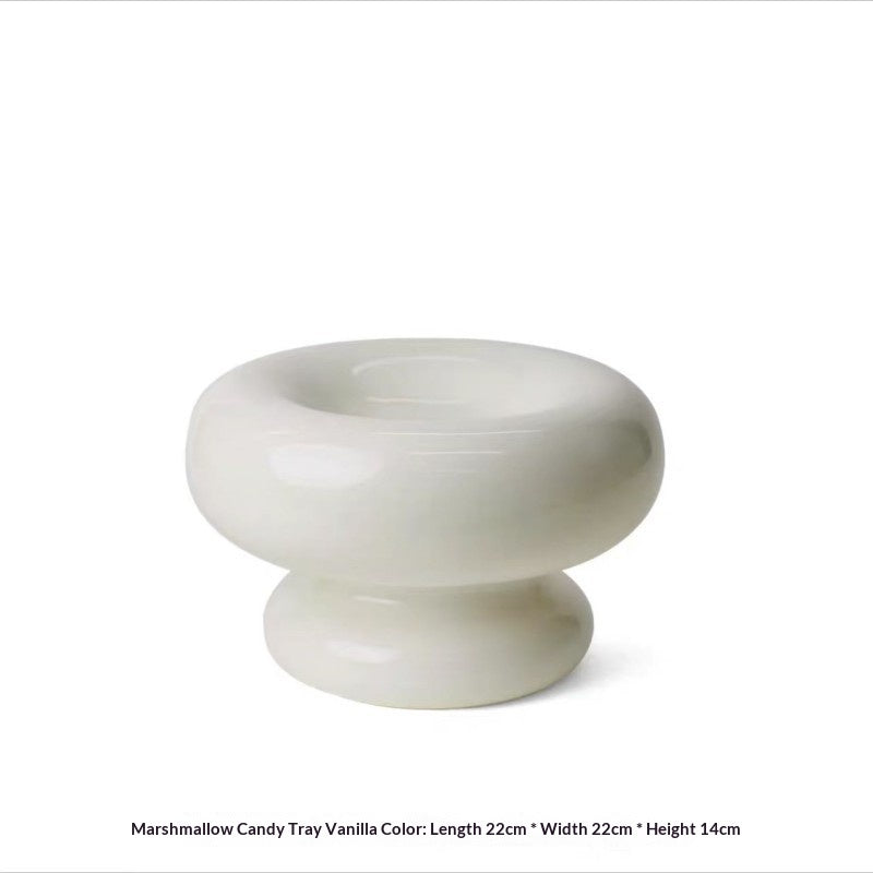 Sculpted Ceramic Bowl — Fruit, Salad, Serving