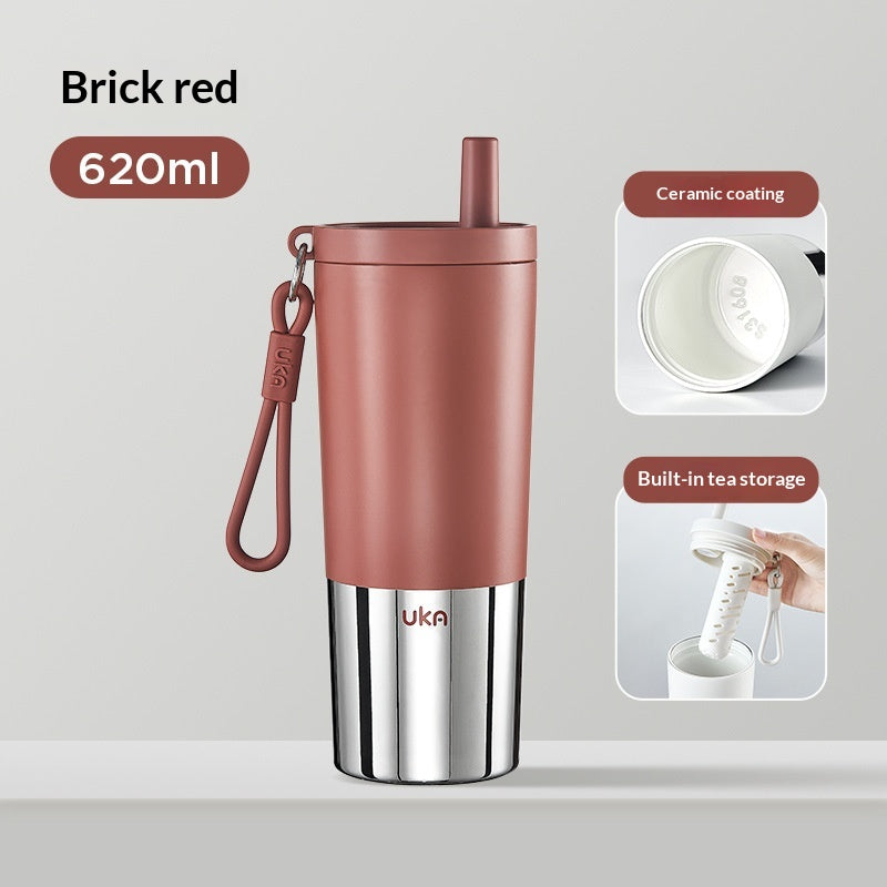 Portable Ceramic Travel Coffee Mug